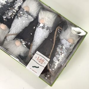 Halloween Gnome 6 Foot Garland Sequin Lab NO 10.31